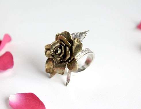 NÁDÚR | Anillo rosa | - Imagen 2