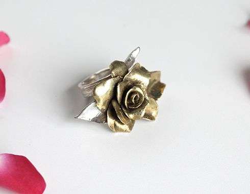 NÁDÚR | Anillo rosa |