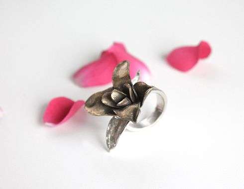 NÁDÚR | Anillo flor | - Imagen 2