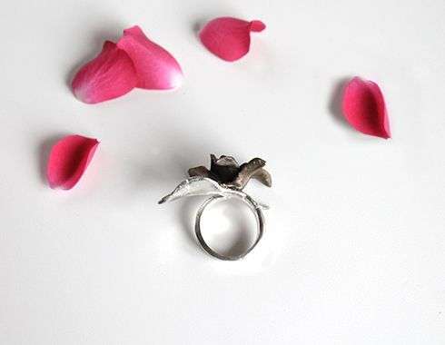 NÁDÚR | Anillo flor | - Imagen 3